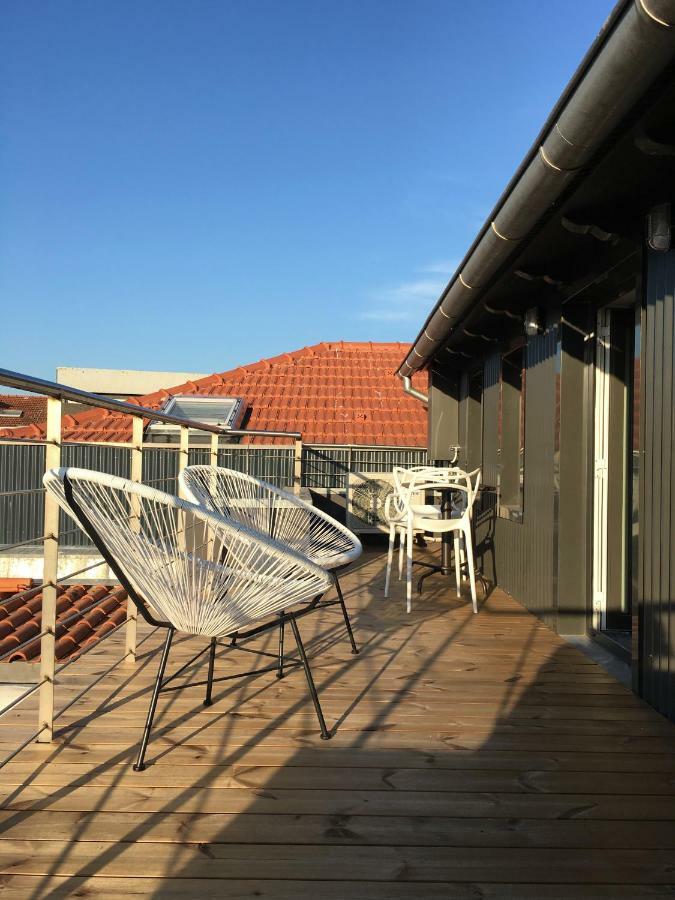 Ferienwohnung Oporto Design Attic - Solar Da Avenida Exterior foto